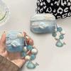 Blue Ocean Cartoon Dolphin for AirPods Pro /pro1/pro1 Apple Bluetooth 111 generation headset cover