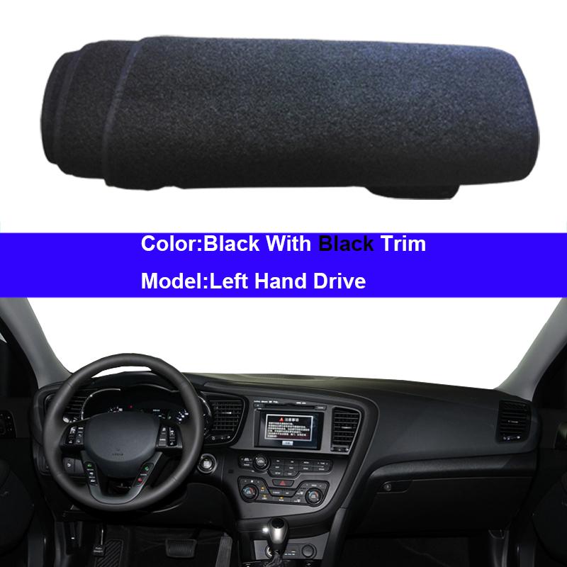 For Kia Optima K5 2011 - 2015 Car Inner Dashboard Cover Auto Dash Mat Carpet Sun shade Dashmat Rug Cushion 2014 2013