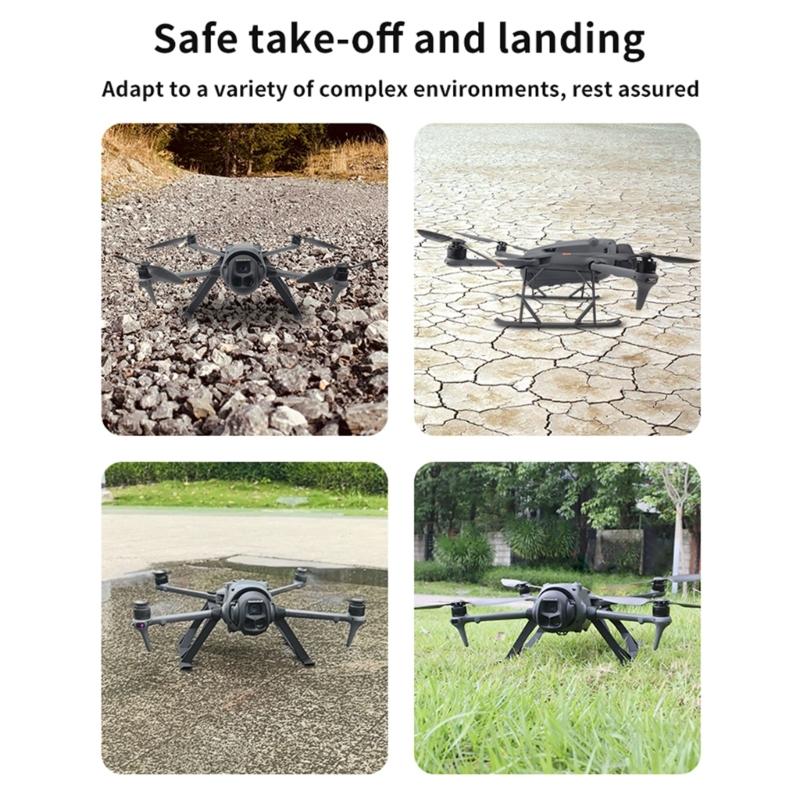 Drones Landing Gear for Drones Quick Release Extended Protector Heightened Extended Leg Landing Feet Replacement Part