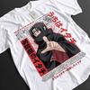 Naruto Summer New Uchiha Bloodline Anime Printed Tshirt Unisexs Cotton Neutral Casual Family Set Short Sleeve Tshirt Top