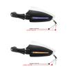 ZSDTRP Motorcycle Led Hand Guard Shield Windproof Motorbike Motocross Universal Protector Modification Protective