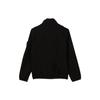 Stone Island Logo Patch Zip Long Sleeve Jacket Kids jackets Black 7716Q0312-V0029