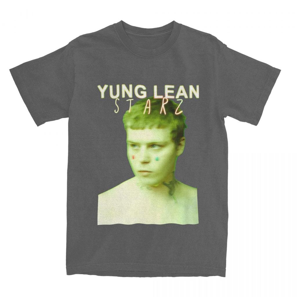 Yung Lean Swedish Rapper TShirt Singer Hippie T Shirts ShortSleeve Classic Tshirt Summer Cotton ONeck Plus Size 5XL Tees