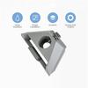 Replacement Mounting Base PC Bracket with Snap In Style, Small Size Installation Adapter for Stable Positioning In Narrow Repair Spaces