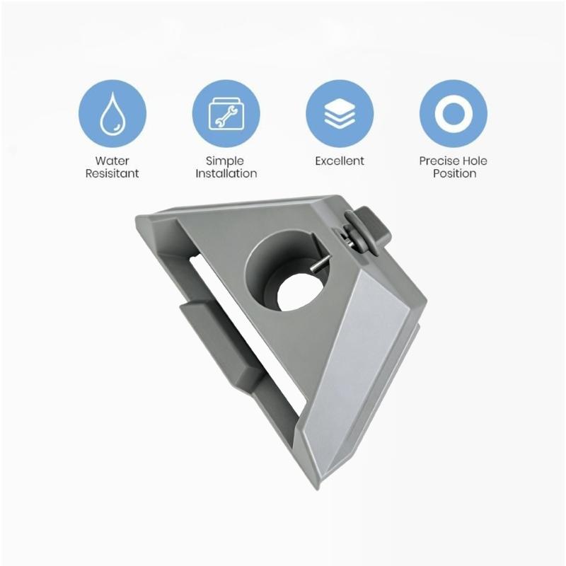 Replacement Mounting Base PC Bracket with Snap In Style, Small Size Installation Adapter for Stable Positioning In Narrow Repair Spaces