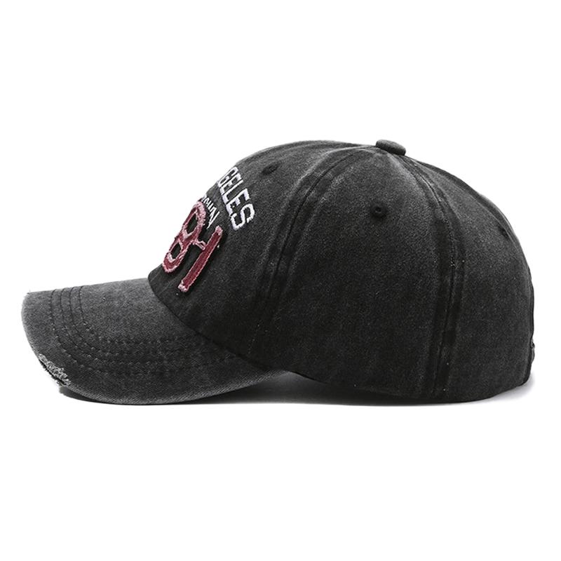 Spring Autumn Cap Men's Baseball Cap Women's Digital Embroidered Cap