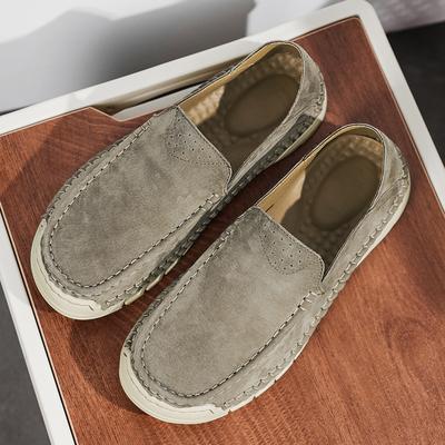 Golden Sapling Men's Casual Shoes Loafers Retro Driving Flats Comfortable Men Loafers Leisure Business Footwear