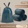 Kitchen Trash Bag With Drawstring Pe Material For Household Use And Waste Disposal