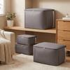 Oxford Cloth Cotton Quilt Storage Bag Visible Luggage Storage Bag Clothes Moving Bag  for Bedroom