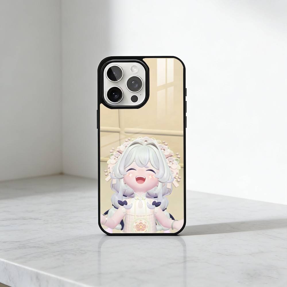 

H-Heartopia Couples Print Phone Case For iPhone17,16,15,14,13 Plus,Pro Max Magnetic For Magsafe Wireless Charging iPhone16PROMAX