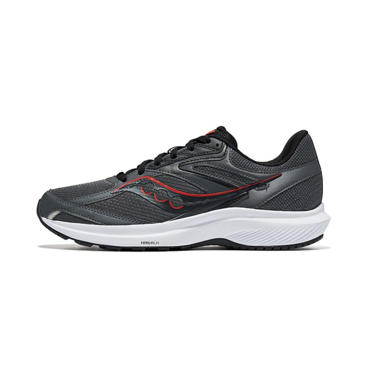 Saucony Cohesion 17 Men Shadow/Black Neutral Running Shoes S20943-101 40