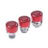 16/19/22Mm 1No1Nc Metal Emergency Stop Buttons Switch Self-Locking Ultra Short Style Waterproof Power Emergency Stop Switch