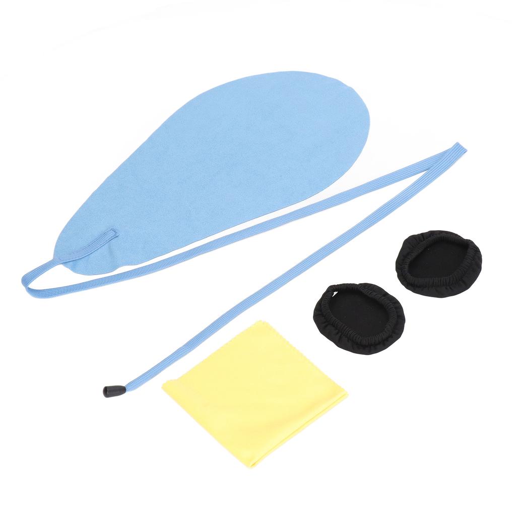 Saxophone Cleaning Kit Sax Cover Wiping Cloth Swab Set Wind Instrument Woodwind Accessories