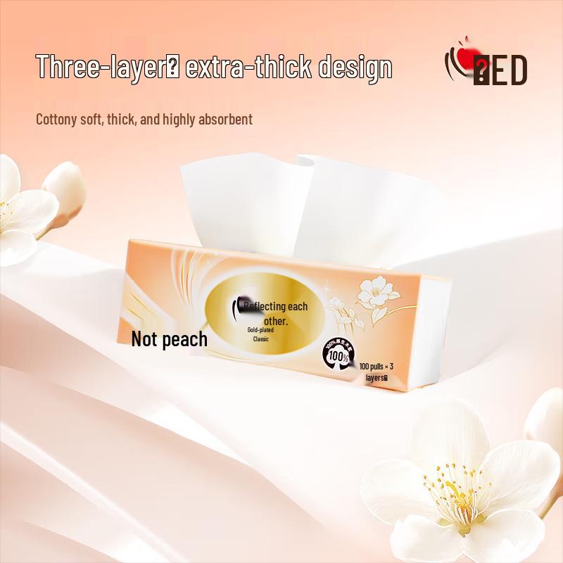 Heart to Heart Classic 3-Ply Facial Tissues 24-Pack