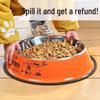 Anti-Spill Stainless Steel Pet Bowl for Dogs & Cats - Available In Small & Large Sizes