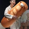 Cartoon Soft Capybara Bread Pillow Plush Toy Doll Kapibara Doll Home Pillow Doll
