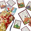 Hyakunin Isshu Karuta with Portable Scattering and Turning the Bozu New Indoor Competitive Made In Japan (Singing Karuta) Pouch, Cards, Year's Fun,