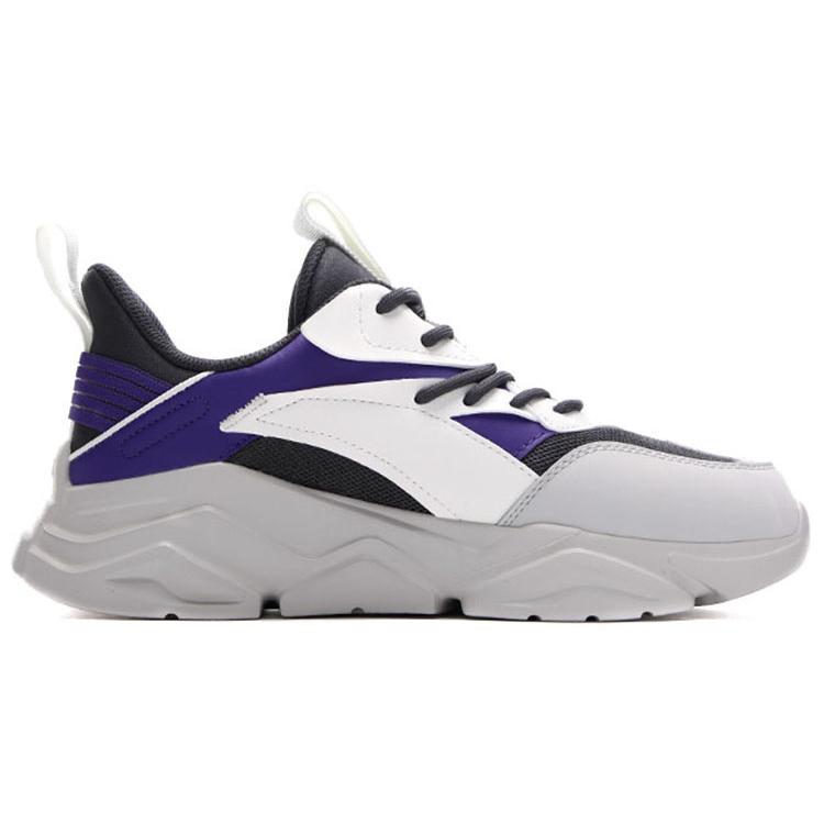 Anta Life Collection Textile, Synthetic Leather Slip Resistant, Abrasion Resistant, Breathable, Lightweight Low top 912038820-7
