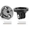 Bike Sport Camera Mount Aluminum Alloy Bicycle Computer Holder Base Stable Bicycle Camera Light Mount for Garmin Edge Interface