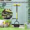 Hot Selling Handheld Lawn Mower Portable Manual Trimming Shovel Half Moon Shape T-Grip Handle Garden Edger Household Use