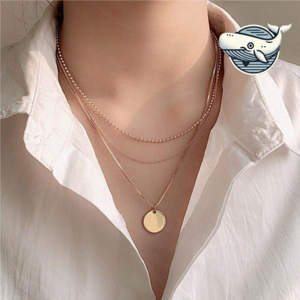 [Onoma] Onm Layered Mix Chain Necklace in Gold (30245470)