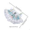 BJD Doll Dress Layered Skirt 1/6 Ruffle Details Miniature Apparel for Display, Photo