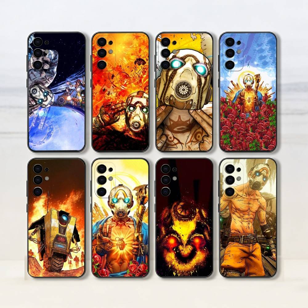 Borderlands Phone Case For Samsung S25,S24,S21,S22,S23,S30,Ultra,S20,Plus,Fe,Lite,Note,10,Black Cover