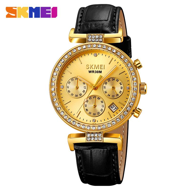 

Relogio Feminino женские часы модные кварцевые кожаные водонепроницаемые часы женские кварцевые наручные часы женские часы Reloj Mujer золотой