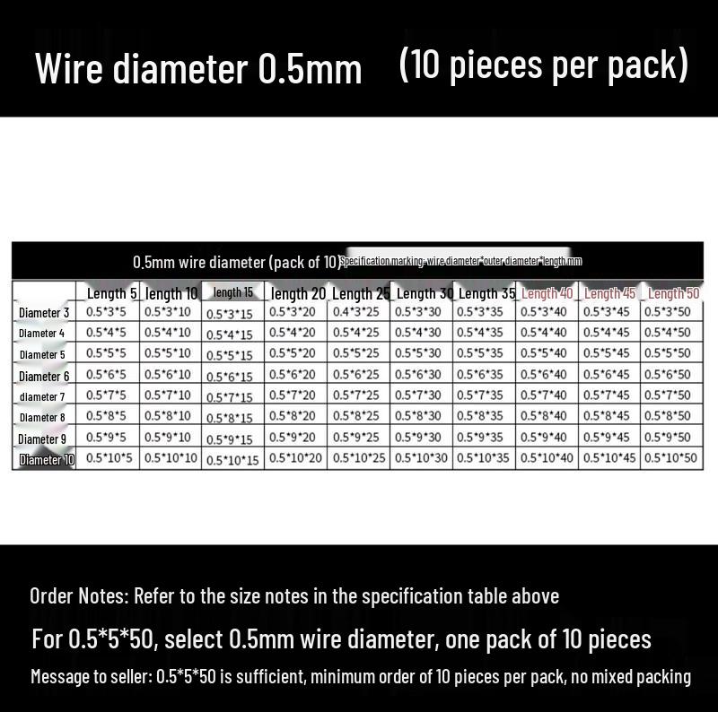 304 Stainless Steel Compression Spring