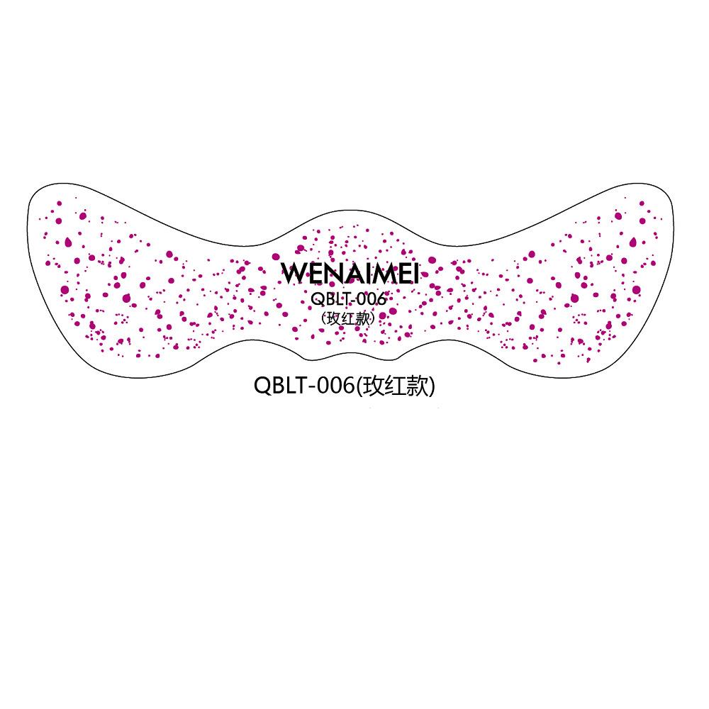 Hot Stamping Face Freckles Tattoo Sticker Hot Silver Laser Gold Party Disposable Waterproof Sticker Set