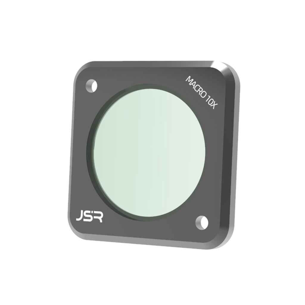 

HD Макро Объектив 10X для DJI Action 2 Алюминиевая Рамка Оптическое Стекло Фильтр для Объектива Съемка Влогов для Osmo Action 2 Аксессуары