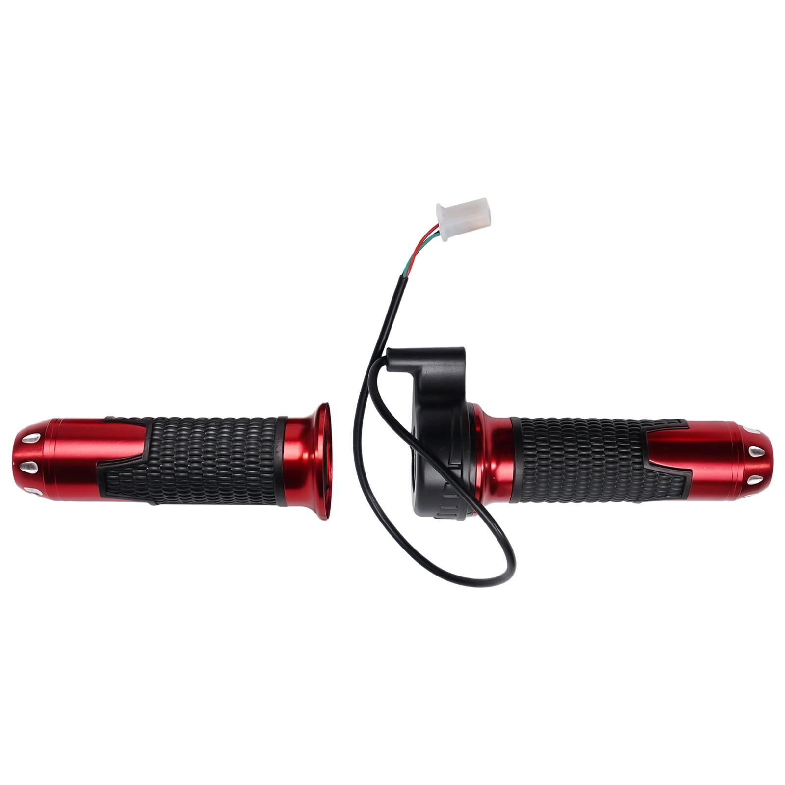 Bike Throttle Grip ABS+Aluminum Alloy Material for Durability and Comfort A