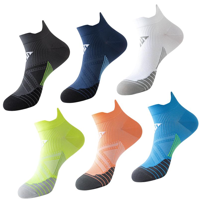 3 Pairs Sports Socks For Men Women Breathable Running Socks Quick Dry Anti-friction Marathon Ankle Socks Cycling Gym Fitness New