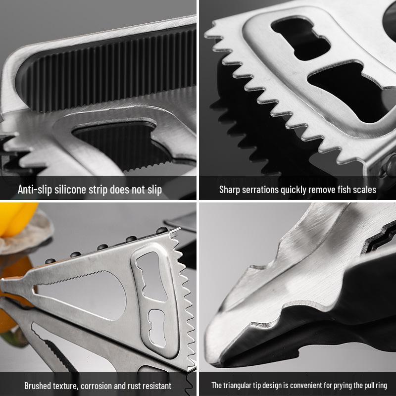 Multi-functional Stainless Steel Bottle, Can, and Lid Opener