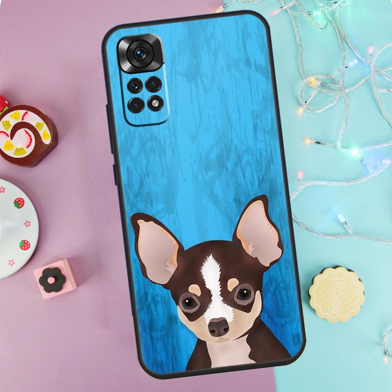 Chihuahua Dog Case For Xiaomi Redmi Note 9 10 11 12 13 14 Pro 9S 10S 11S 12S Redmi 14C 10C 12C 13C Cover