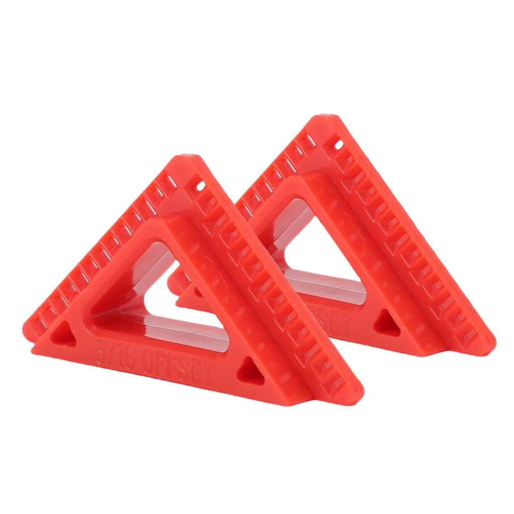 2 Stück Tür- und Fensterverkleidungs-Anschlusswerkzeuge 316 14 Zoll Kunststoff-Zierleisten-Anschlussmarkierungswerkzeug für