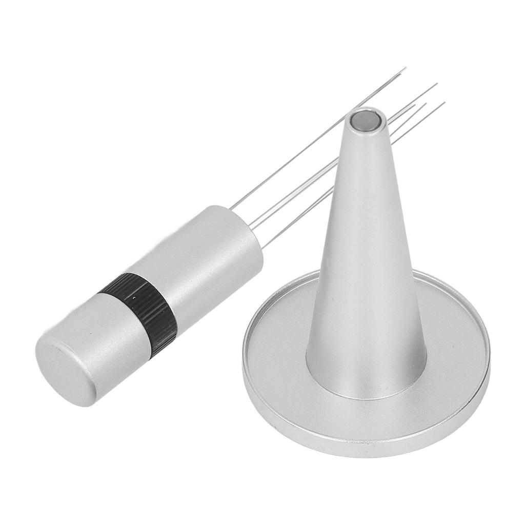 Coffee Powder Distributor Needle Rotatable Stainless Steel Coffee Stirrer Distribution Tool for