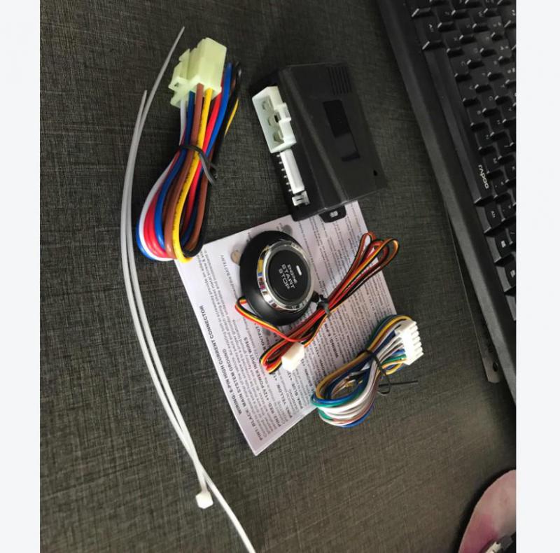 

Автоматическая замена 12 В автомобильный двигатель кнопка запуска и остановки бесключевой универсальный вход переключатель зажигания и стартера