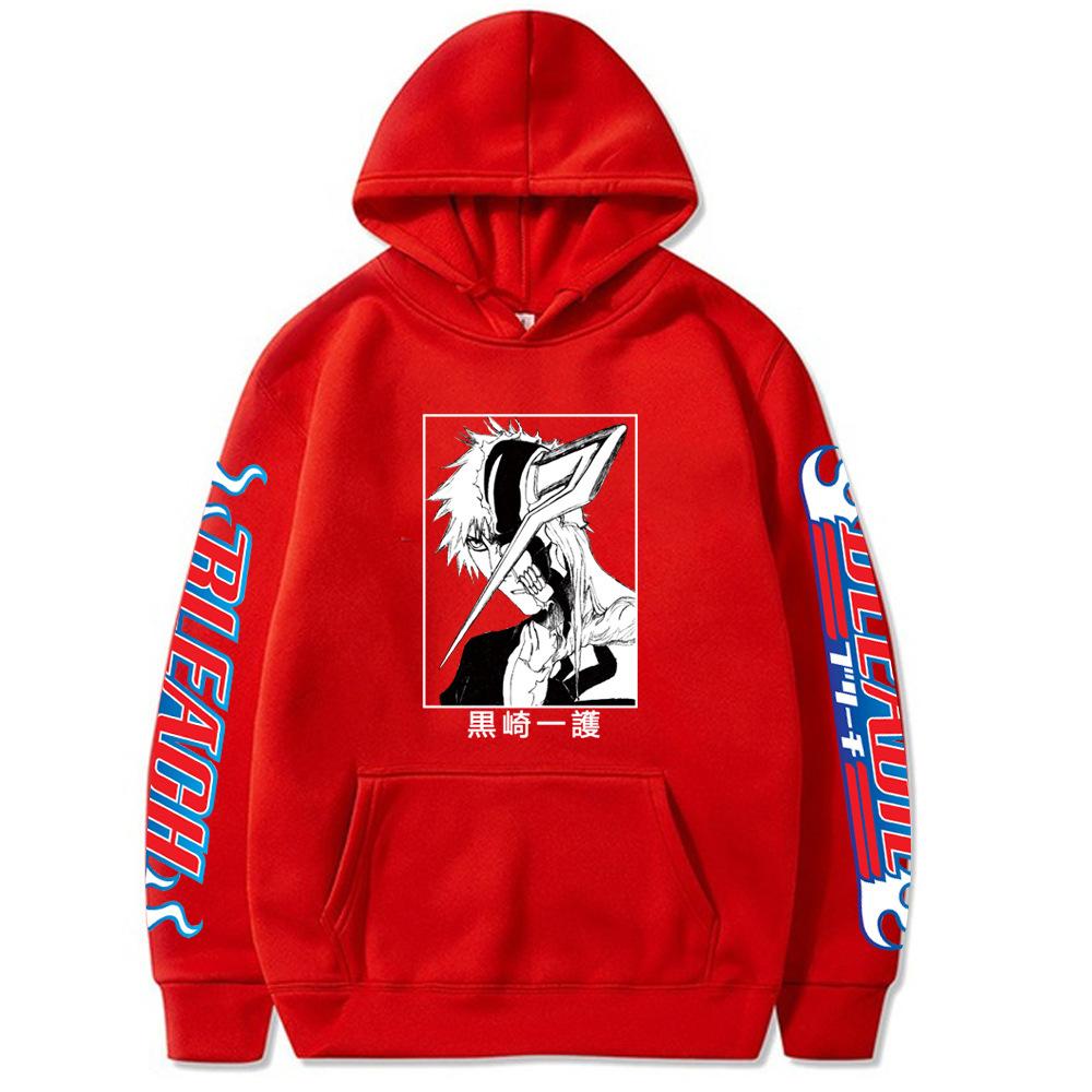 Kurosaki Ichigo BLEACH Hoodie Men Women Sweatshirt Print Unisex Streetwear Style Autumn Winter Fashion Tops Clothes
