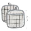 Kitchen Potholders Pad And Stove Oven Gloves Heat Resistant Thermal Anti-heat Take  Pot Cooking Baking Gloves Insulation Pad