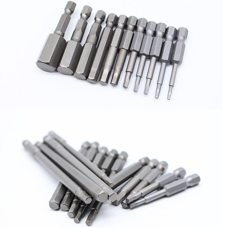 Sechskant Starke Magnetische S2 Schraubendreherbit für Handbohrmaschinen und Elektrische oder Pneumatische Schraubendreher