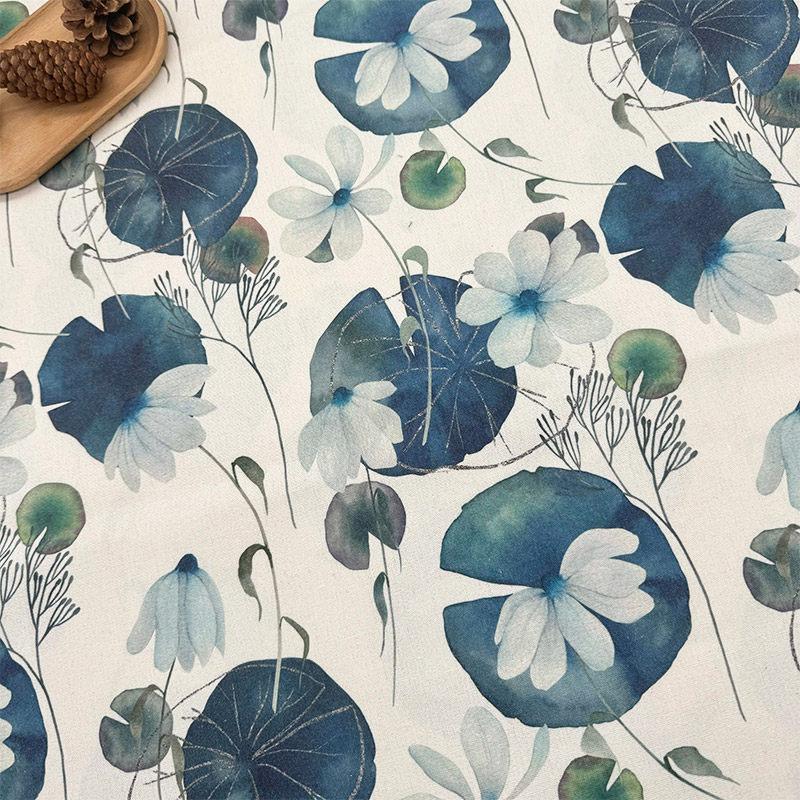

0.5m/1m/2m Chinese Style Encrypted Cotton Linen Fabric for Decorating Door Curtains Tablecloths Sofa Covers Handmade DIY Fabrics 50x150cm