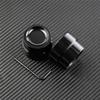 4pcs Motorcycle Front & Rear Axle Nut Covers Caps Black For Harley Sportster XL Dyna Fat Bob FXDF Touring Electra Glide Softail
