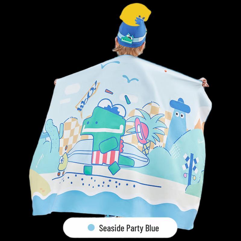 Lemonkid Beach Party Blue Children s Beach Towel