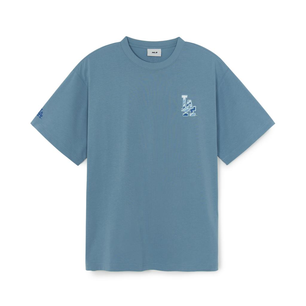 New MLB Los Angeles Dodgers SS25 T Shirt Unisex Blue 3ATSB6353-07INL