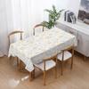 Delicate Table Cloths Absorbent Oilproof Polyester Xmas Protective Table Covers for Kitchen