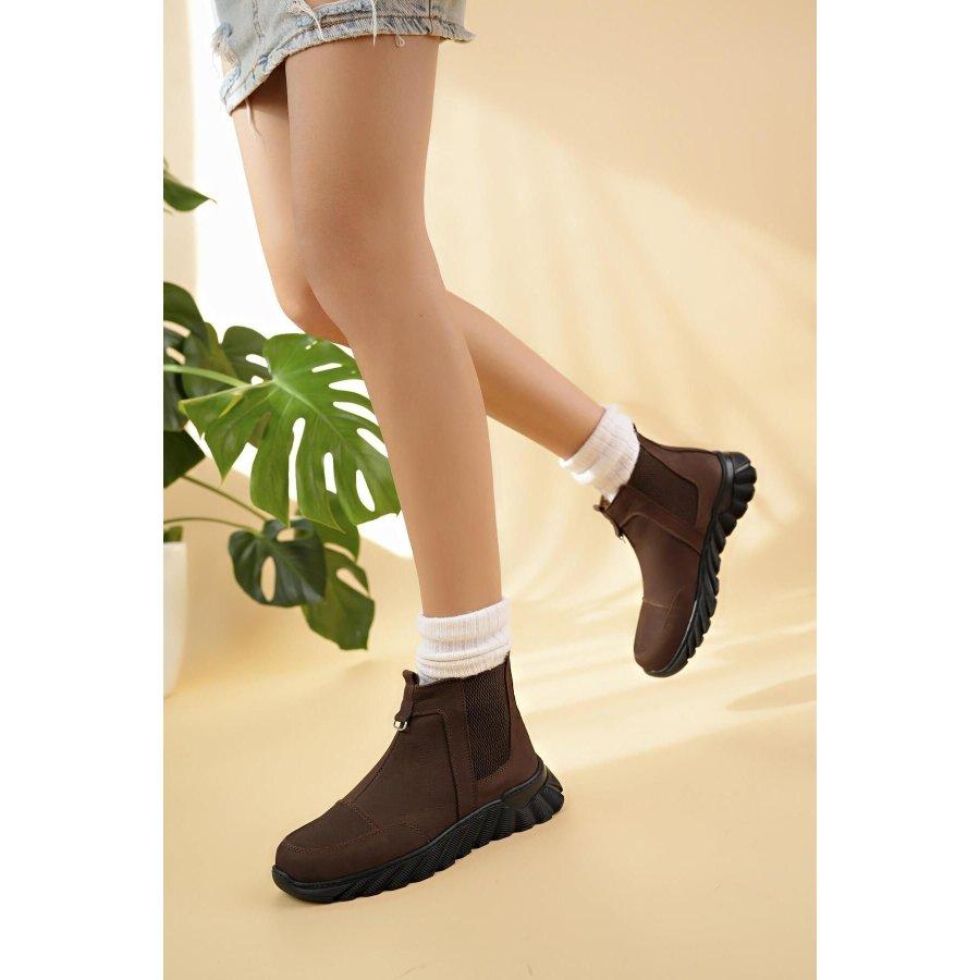 Women's Genuine Leather Casual Ankle Boots Chelsea