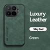 KEYSION Luxury Retro PU Leather Phone Case for Xiaomi 17T Pro 5G Soft Silicone+PC Shockproof Phone Back Cover for Xiaomi 17T