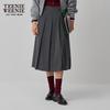Teenie Weenie Women's Pleated A-line Skirt