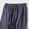 Premium Linen Japanese Loose Straight Casual Cropped Pants - Breathable, Comfortable, and Versatile.